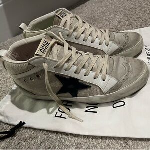 Golden Goose mid star classic, grey suede